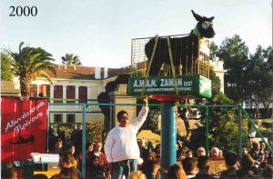 "Α.M.A.N ZAMAN": Άρμα του Καρναβαλιού του 2000