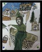 Σφραγίδα Πολιτιστικού Συλλόγου Αγίας Παρασκευής Λέσβου «Φίλοι της Παράδοσης»